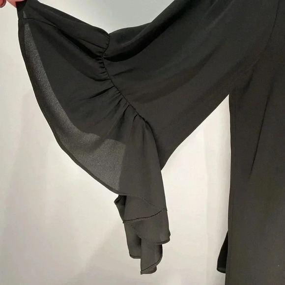 Joseph Ribkoff | 3/4 Ruffle  Sleeve Dress - Picture 2 of 6